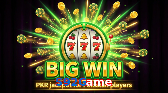 Big win animation on X555 slot game